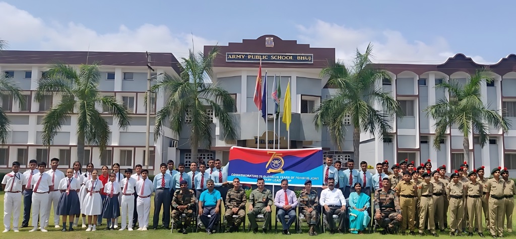 nda cadets meet school students