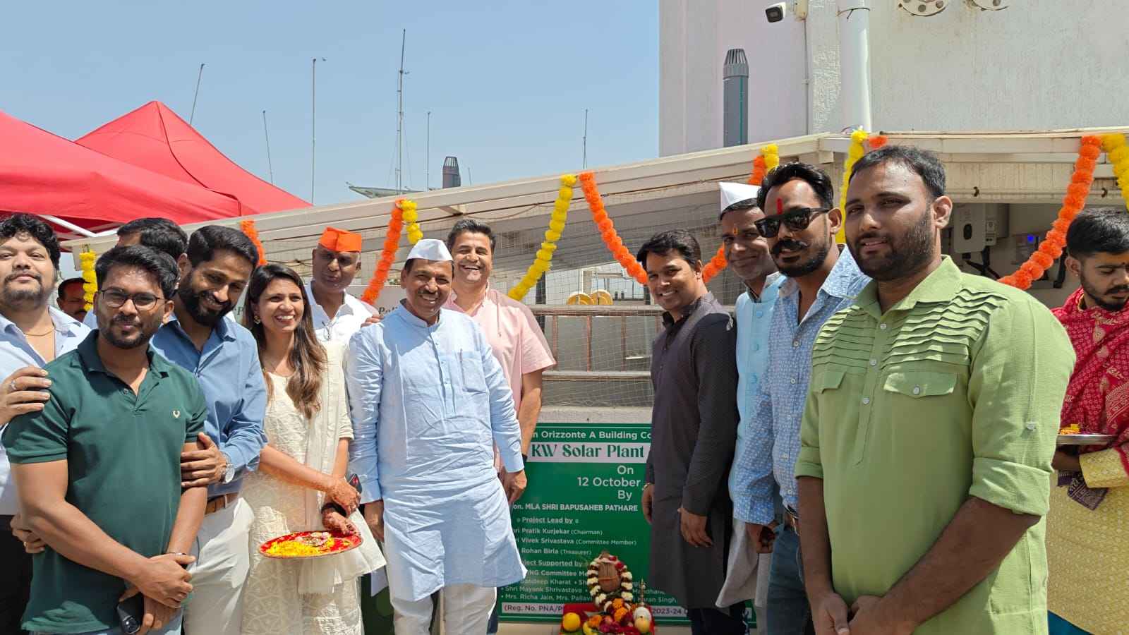 Pune: 50 kW Solar Power Plant Inaugurated at Yashwin Orizzonte, Kharadi