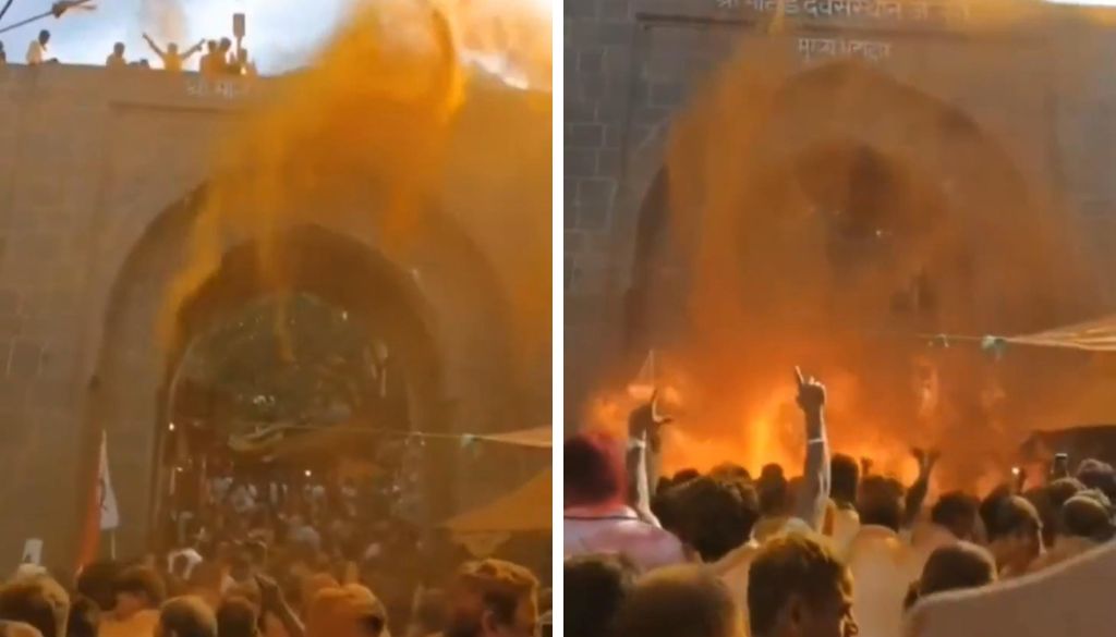 Pune: Celebration Turns Chaotic as Fire Injures 16 After Jejuri Civic Poll Results