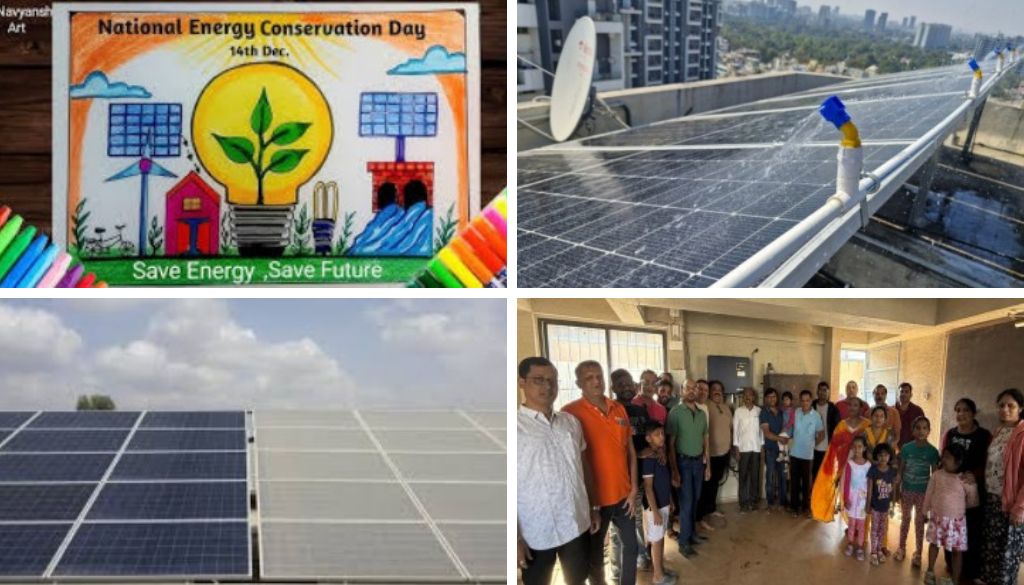 Wisteria CHS Powers Ahead with Smart 30 kW Solar Plant with Self-Cleaning System on National Energy Conservation Day