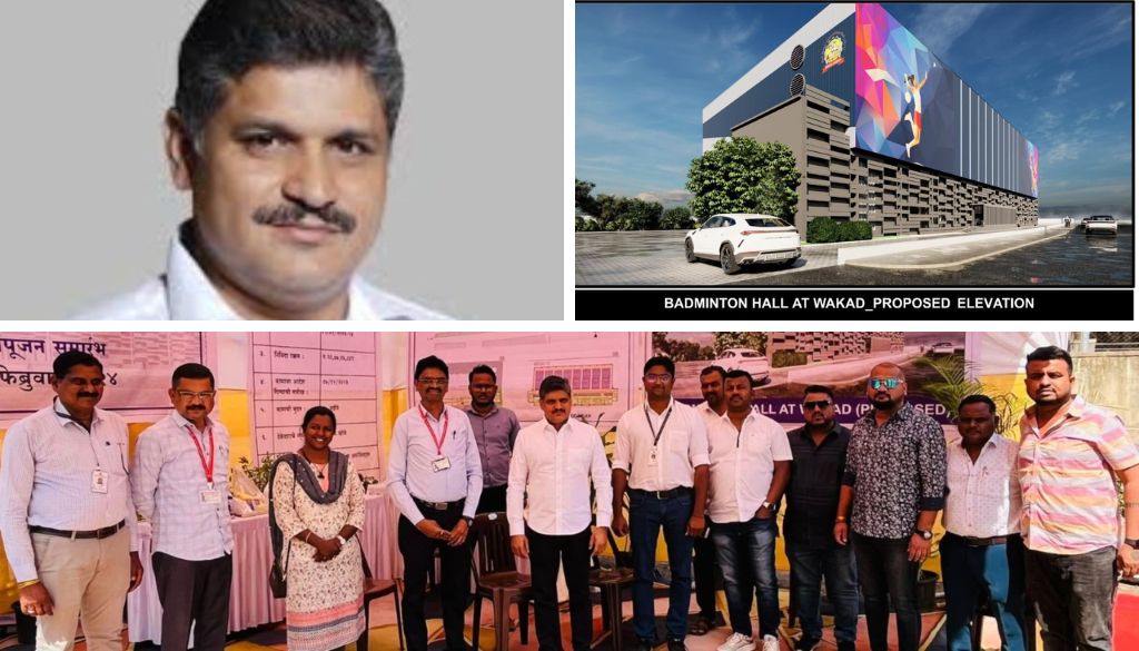 International-Standard Badminton Stadium Taking Shape in Wakad, Becomes Key Poll Talking Point