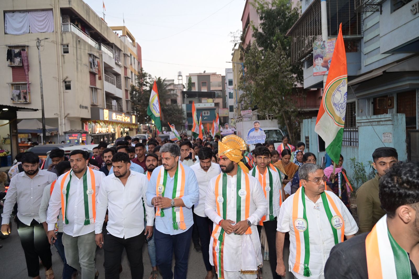 PMC Elections: Rohit Pawar Campaigns for NCP (SP) Candidate Jayesh Murkute in Ward 9