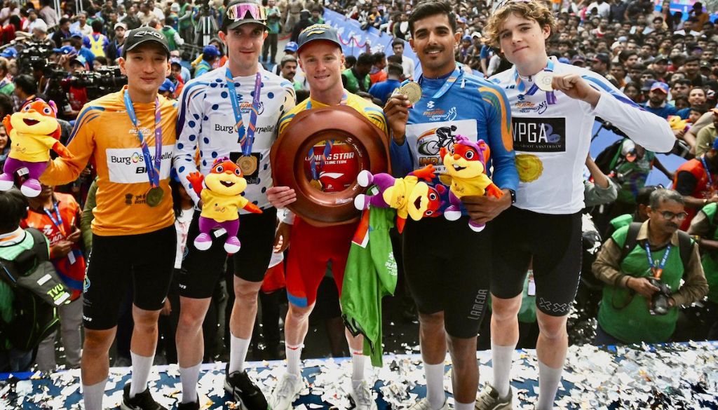 Luke Mudgway Leads Li Ning Star to Glory as Bajaj Pune Grand Tour 2026 Ends with Spectacular City Finale