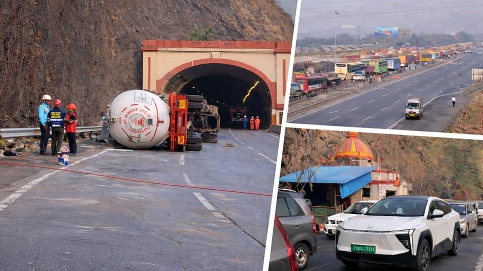 IRB Assures Toll Refund After 32-Hour Traffic Snarl on Mumbai–Pune Expressway Following Gas Tanker Accident
