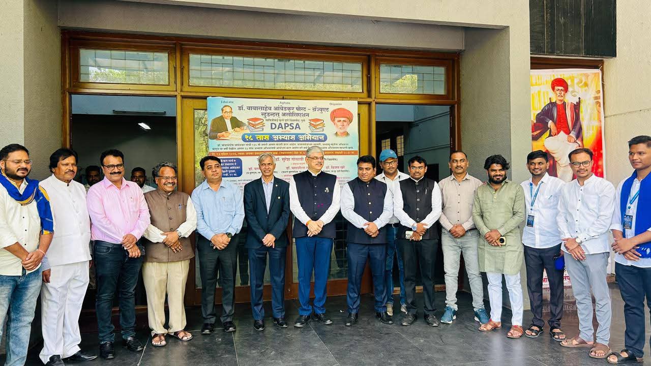 Students at Savitribai Phule Pune University Pay Tribute to Dr. Babasaheb Ambedkar Through the ’18-Hour Study Campaign’