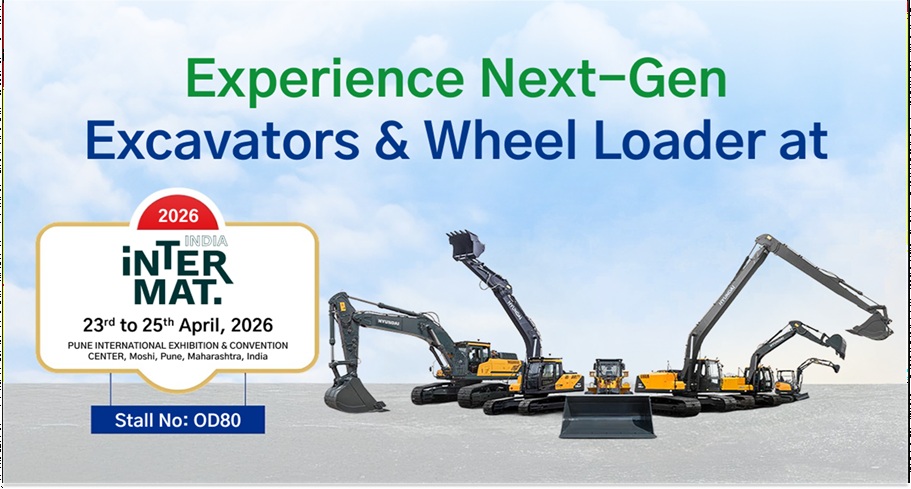 HD Construction Equipment India: Showcasing Next-Gen Construction Equipment at Intermat India 2026