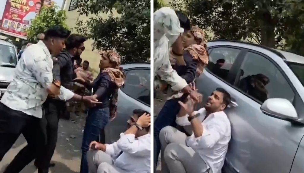 Pune: Man Thrashed by Bank Recovery Agents on Road in Hadapsar, MP Amol Kolhe Demands Action as Video Goes Viral
