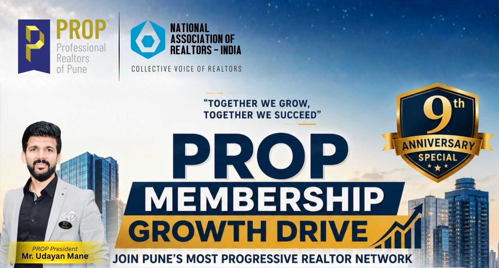 Pune Real Estate News: PROP Launches Membership Drive for MahaRERA Realtors in Pune & PCMC