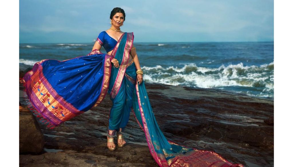 Prajakta Mali’s Cannes look puts the spotlight on Thane-based Nirupa’s Yeola Paithani & Silk Sarees