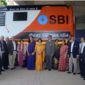 SBI Cancer Detection van