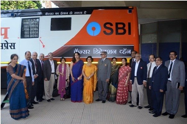 SBI Cancer Detection van