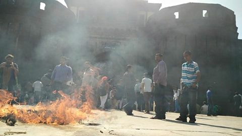 bajirao burnt
