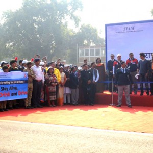Road safety walk