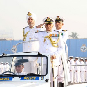 The Vice Admiral, Sunil Lanba