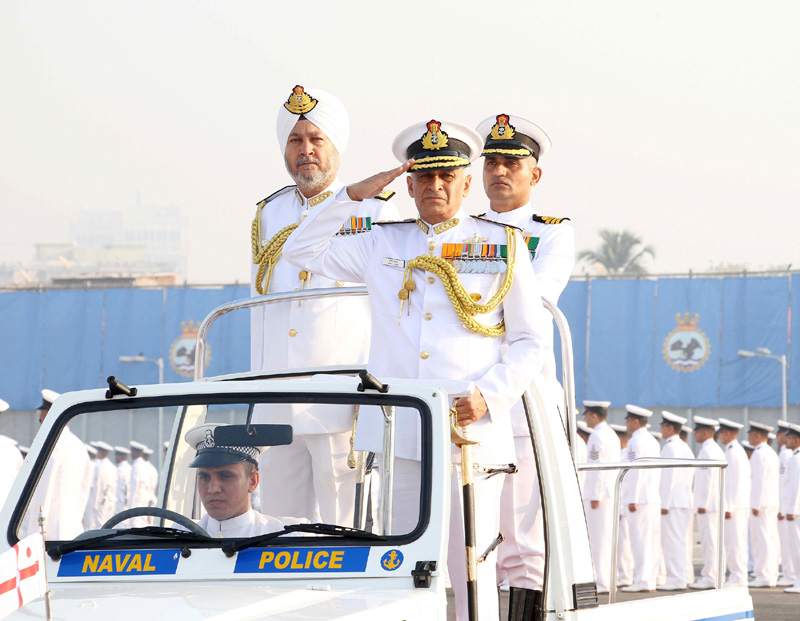 The Vice Admiral, Sunil Lanba