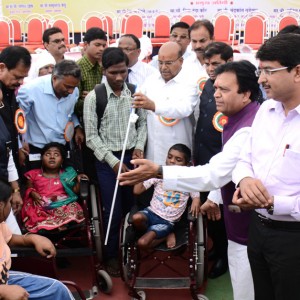 assistive devices to the persons with disabilities