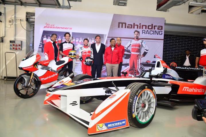 mahindra racing in action