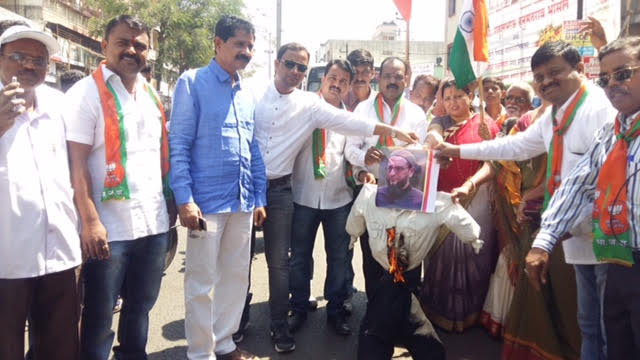 BJP Owaisi Burn Putla