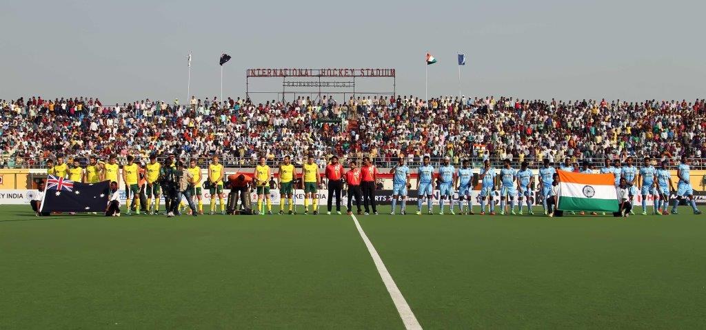 India Australia Hockey Team Pic 2