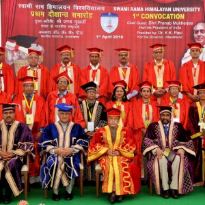 1st Convocation of Swami Rama Himalayan University