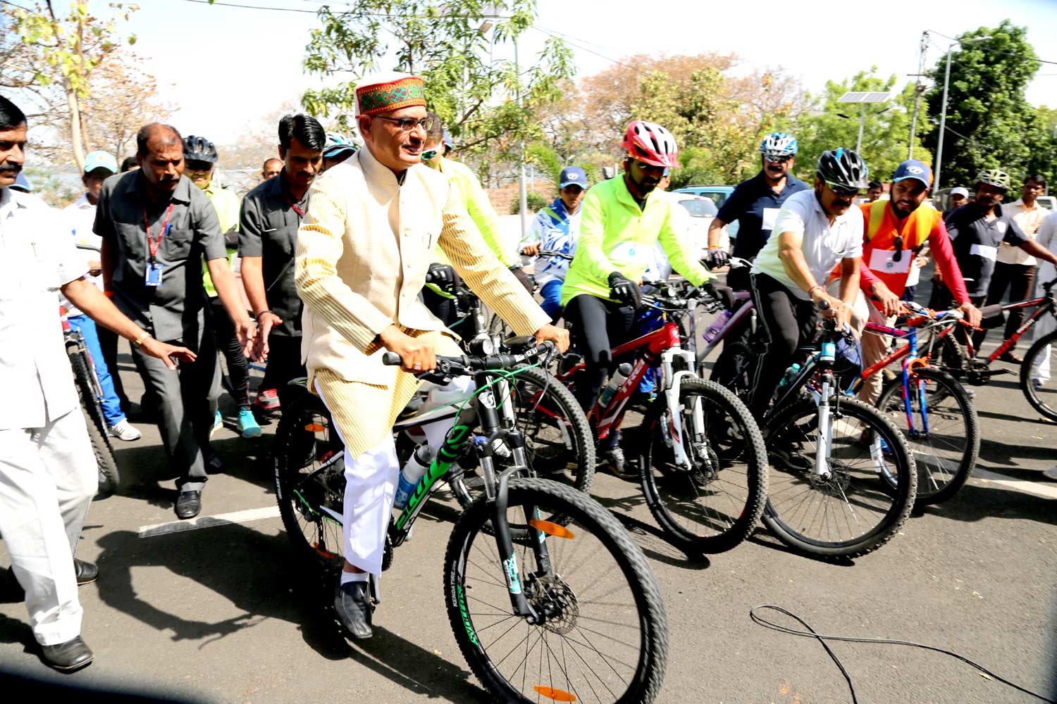 CM in Yog Yatra