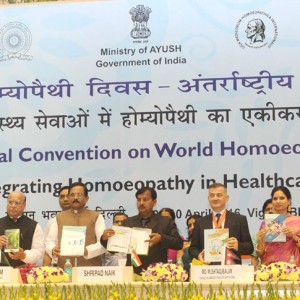 International Convention on World Homoeopathy Day inaugurated today