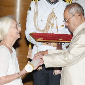 Padma Shri Award to Smt. Madeleine Herman de Blic