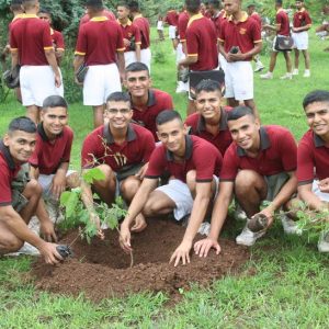 2580 saplings planted during tree plantation driver at National Defence Academy
