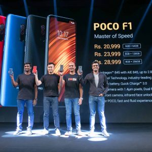 L-R-Manmohan-Chandolu-General-Manager-POCO-India-Alvin-Tse-Head-POCO-Global-Manu-Jain-VP-Xiaomi-and-MD-Xiaomi-India-and-Jai-Mani-Product-Lead-POCO-Global-at-the-launch-of-POCO.jpg