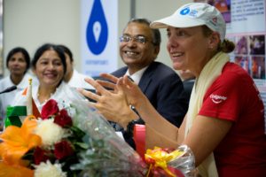 Colgate proudly welcomes Mina Guli to India as part of her #RunningDry journey_2