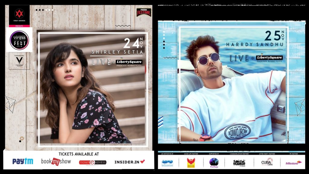 VIRSAA Fest 2018 with Shirley Setia and Harrdy Sandhu
