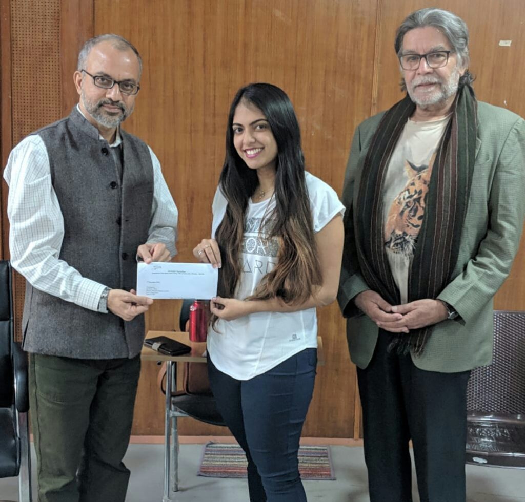FTII ACTING STUDENT STUTI TRIVEDI BAGS PRESTIGIOUS BACHCHAN PATRA FTII ACTING STUDENT STUTI TRIVEDI BAGS PRESTIGIOUS BACHCHAN PATRA