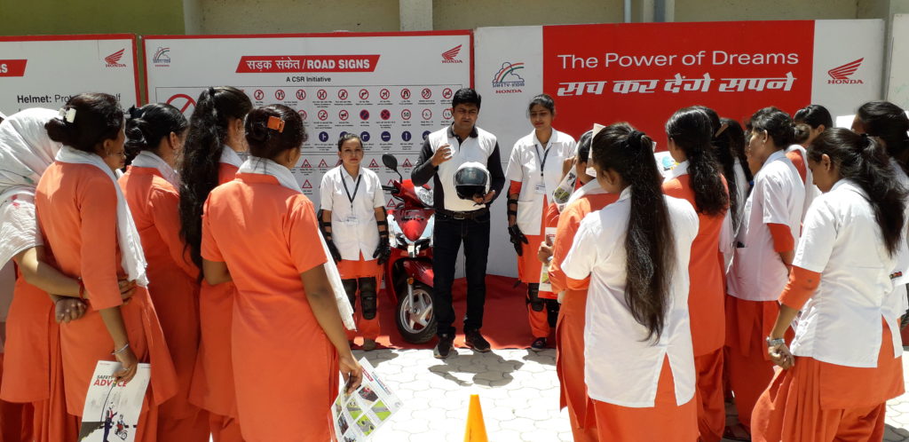 Honda's National Road Safety Awareness campaign in Pune