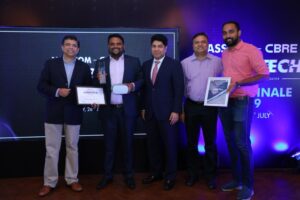 (NASSCOM) and CBRE South Asia Pvt. Ltd., India's leading real estate consulting firm, today announced the top 3 winners of India's 'BIGGEST PROPTECH CHALLENGE' - DISruptech in New Delhi