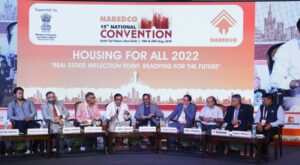 Amrit Abhijat, IAS, Joint Secretary (PMAY), Union Ministry of Housing and Urban Affairs addressing a panel at 15th National Convention of NAREDCO