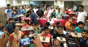 Eco friendly idol making for specially abled childrens