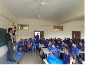 presentation by Guest Speaker to the students.