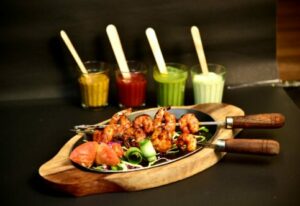 Peri-Peri Prawn Skewers
