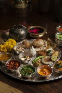 Thali at Shakahari - JW Marriott Pune