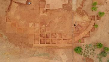 Excavation by Archaeological Survey of India in Gottiprolu, Andhra Pradesh indicate it as a Trade Centre of Early Historic Period