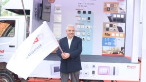 Mr. Samir Kakkar, Director Sales, Legrand India at the launch of retail roadshow in Pune