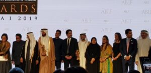 Ritu Chhabria, Managing Trustee of Mukul Madhav Foundation (MMF), has been honoured with the prestigious Asia Business Leadership Award 2019 – Social Influencer at the hands of H.H. Sheikh Nahayan, Cabinet Member and Minister of Tolerance, UAE.