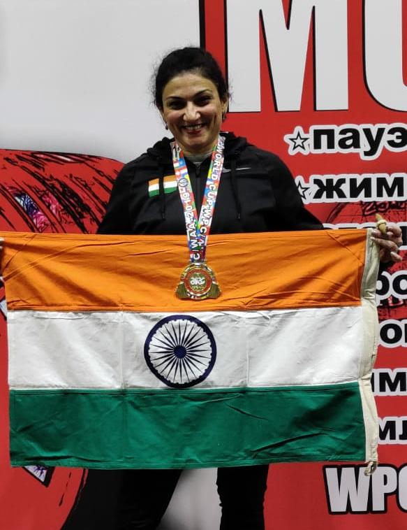 Pune woman wins three Gold medals at World Powerlifting Championship
