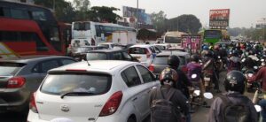 Pune traffic jam