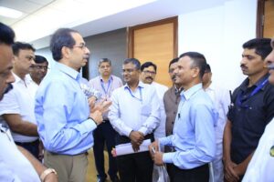 Hon CM with Santosh Sable 1