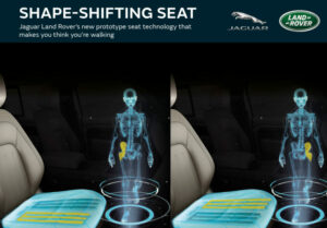JAGUAR LAND ROVER’S NEW SHAPE-SHIFTING SEAT OF THE FUTURE MAKES YOU THINK YOU’RE WALKING - 1