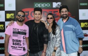 Nikhil Chinappa, Prince Narula, Neha Dhupia and Rannvijay Singha at Pune auditions for MTV Roadies Revolution