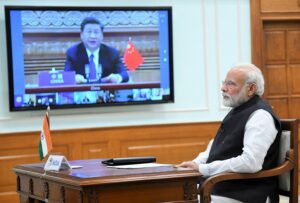 The Prime Minister, Shri Narendra Modi participating in the G20 Virtual Summit to discuss about the global response to COVID 19, on March 26, 2020.
