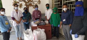 PPE kits donation at Sassoon hospital