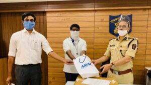 ARAI develops a special Face-Shield for Corona Warriors